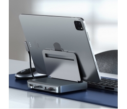 mobile Devices Aluminium-Aufsteller und USB-C-Hub für das iPad Pro mit SD-Kartenleser , Bild 1 mobile Devices Aluminium-Aufsteller und USB-C-Hub für das iPad Pro mit SD-Kartenleser - News, Bild 1