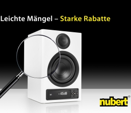 Marke: Nubert Nur noch bis heute: Nubert mit Verkaufsaktion für 2.-Wahl-Produkte , Bild 1 Heimkino Nur noch bis heute: Nubert mit Verkaufsaktion für 2.-Wahl-Produkte - News, Bild 1