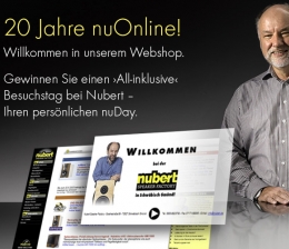 Nubert Nubert feiert 20. Geburtstag seines Online-Auftritts - Gewinnspiel bis Ende März, Bild 1 HiFi Nubert feiert 20. Geburtstag seines Online-Auftritts - Gewinnspiel bis Ende März - News, Bild 1
