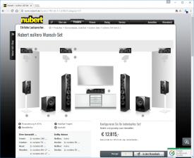 Nubert Nubert führt praktischen Surround-Set-Konfigurator auf seiner Homepage ein, Bild 1 HiFi Nubert führt praktischen Surround-Set-Konfigurator auf seiner Homepage ein - News, Bild 1