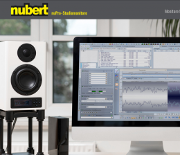 Nubert Nubert startet neue Website für die aktiven Studiomonitore der nuPro-Serie, Bild 1 HiFi Nubert startet neue Website für die aktiven Studiomonitore der nuPro-Serie - News, Bild 1