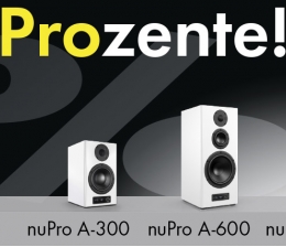 Nubert Vier Modelle der Aktivlautsprecherserie nuPro A: Nubert mit Sonderpreisen, Bild 1 HiFi Vier Modelle der Aktivlautsprecherserie nuPro A: Nubert mit Sonderpreisen - News, Bild 1