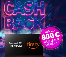 Marke: Panasonic Bis zum 12. Januar: Panasonic mit Cashback-Aktion für TV-Käufer, Bild 1 Car-Media Bis zum 12. Januar: Panasonic mit Cashback-Aktion für TV-Käufer - News, Bild 1