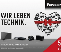 Panasonic Bis zu 500 Euro zurück: Cashback-Aktion bei Panasonic für Flat-TVs, Blu-ray-Player und Soundsysteme, Bild 1 Heimkino Bis zu 500 Euro zurück: Cashback-Aktion bei Panasonic für Flat-TVs, Blu-ray-Player und Soundsysteme - News, Bild 1