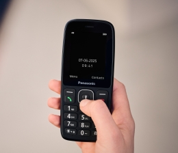 Marke: Panasonic Ohne Apps: Neues 4G-Mobiltelefon von Panasonic mit Bluetooth und Taschenlampe, Bild 1 mobile Devices Ohne Apps: Neues 4G-Mobiltelefon von Panasonic mit Bluetooth und Taschenlampe - News, Bild 1