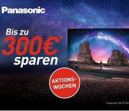 Panasonic Aktion bis Ende Dezember verlängert: Panasonic zahlt bei TV-Kauf bis zu 300 Euro zurück, Bild 1 TV Aktion bis Ende Dezember verlängert: Panasonic zahlt bei TV-Kauf bis zu 300 Euro zurück - News, Bild 1