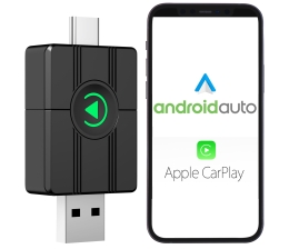 Car-Media Creasono Wireless Adapter: Apple CarPlay und Android Auto jetzt auch kabellos per Funk nutzen - News, Bild 1