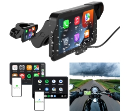 Car-Media Motorrad-Navi-Display mit CarPlay und Android Auto - News, Bild 1