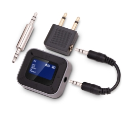 Marke: Pearl 2in1-Audio-Transmitter- und Receiver mit Bluetooth von Auvisio, Bild 1 HiFi 2in1-Audio-Transmitter- und Receiver mit Bluetooth von Auvisio - News, Bild 1