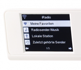 Pearl Internet-Radio mit Farbdisplay, WLAN, USB-Ladefunktion und App-Steuerung, Bild 1 HiFi Internet-Radio mit Farbdisplay, WLAN, USB-Ladefunktion und App-Steuerung - News, Bild 1