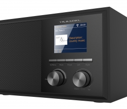 HiFi IRS-250: WLAN-Internetradio von Pearl mit Farbdisplay und Wettervorhersage - News, Bild 1