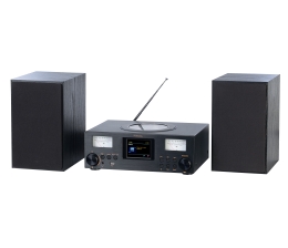 HiFi Micro-Stereoanlage von Pearl mit CD-Player, Digitalradio und Bluetooth - News, Bild 1