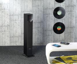 HiFi Stereo-Lautsprecher von auvisio mit UKW-Radio, USB, Bluetooth und SD-Slot - News, Bild 1