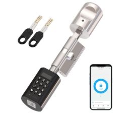 Smart Home Elektronischer Tür-Schließzylinder mit PIN-Code, Schlüsseln und App - News, Bild 1
