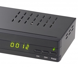 Pearl Einfacher Satelliten-Receiver von Pearl mit USB-Wiedergabe und Wetter-Anzeige, Bild 1 TV Einfacher Satelliten-Receiver von Pearl mit USB-Wiedergabe und Wetter-Anzeige - News, Bild 1