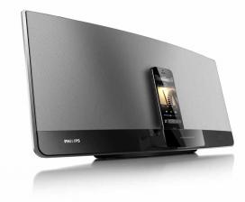 Philips Elegant und platzsparend: Stereoanlage mit DualDock DCM3260, Bild 1 HiFi Elegant und platzsparend: Stereoanlage mit DualDock DCM3260 - News, Bild 1