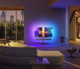 TV Neue Philips OLED+ Fernseher im Oktober - 20 Prozent heller, HDMI 2.1 und vierseitiges Ambilight - News, Bild 1