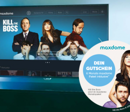TV Philips spendiert Maxdome 6 Monate gratis - Bei TV-Kauf der 7000er Serie - News, Bild 1