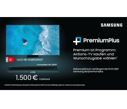 Samsung Samsung verlängert Cashback-Aktion bis zum 7. Juli - Auch neue Neo QLEDs dabei, Bild 1 HiFi Samsung verlängert Cashback-Aktion bis zum 7. Juli - Auch neue Neo QLEDs dabei - News, Bild 1