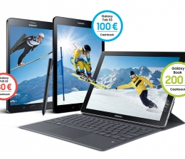 Samsung Bis zu 200 Euro Rückzahlung: Samsung-Aktion für Tablets bis zum 4. März, Bild 1 mobile Devices Bis zu 200 Euro Rückzahlung: Samsung-Aktion für Tablets bis zum 4. März - News, Bild 1