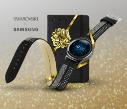 Samsung Samsung hübscht seine Smartwatch Gear S2 classic mit Uhrenarmbändern von Swarovski auf, Bild 1 mobile Devices Samsung hübscht seine Smartwatch Gear S2 classic mit Uhrenarmbändern von Swarovski auf - News, Bild 1