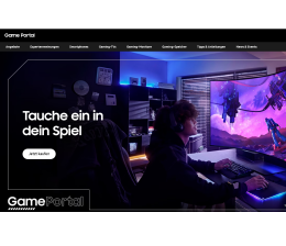 Marke: Samsung Samsung startet mit Game Portal neues Angebot für Spieler, Bild 1 Service Samsung startet mit Game Portal neues Angebot für Spieler - News, Bild 1