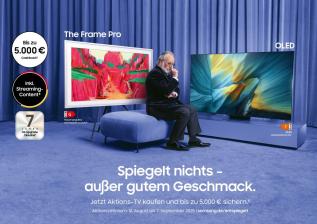 TV Bis Ende Oktober: Samsung spendiert Streaming-Paket gratis bei TV-Kauf dazu - News, Bild 1