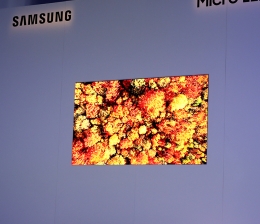Samsung CES 2019: Samsung mit neuem 75 Zoll großen Micro LED Display, Bild 1 TV CES 2019: Samsung mit neuem 75 Zoll großen Micro LED Display - News, Bild 1