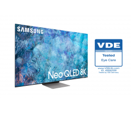 TV Samsung Neo QLED: VDE-Zertifizierung für „Eye Care“ - News, Bild 1