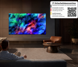 TV Smart-TVs von Samsung erhalten IT-Sicherheitskennzeichen des BSI - News, Bild 1