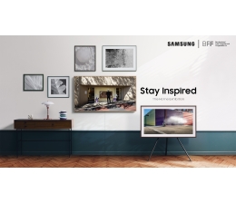 TV „Stay Inspired – The Home Exhibition“ auf Samsung The Frame - News, Bild 1