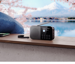 Marke: Sharp Kompaktes Sharp-Radio mit Bluetooth, Wecker und Lithium-Ionen-Akku, Bild 1 HiFi Kompaktes Sharp-Radio mit Bluetooth, Wecker und Lithium-Ionen-Akku - News, Bild 1