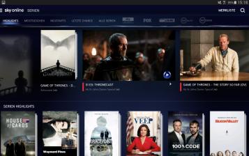 Sky Sky Online läuft jetzt auch auf Android-Tablets und -Smartphones, Bild 1 mobile Devices Sky Online läuft jetzt auch auf Android-Tablets und -Smartphones - News, Bild 1