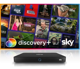 Marke: Sky Discovery+-App seit heute auf Sky Q verfügbar - Für Sky Q-Kunden zwölf Monate kostenlos, Bild 1 TV Discovery+-App seit heute auf Sky Q verfügbar - Für Sky Q-Kunden zwölf Monate kostenlos - News, Bild 1