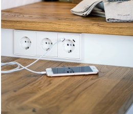 Smart Home Schuko-Steckdosen mit integrierten USB-Anschlüssen - USB-A oder USB-C - News, Bild 1