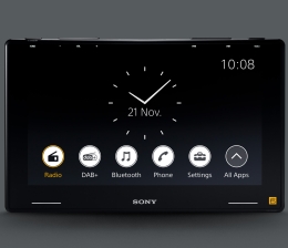 Marke: Sony Ab Dezember: Neuer Media-Receiver von Sony mit 10,1-Zoll-Touchscreen:, Bild 1 Car-Media Ab Dezember: Neuer Media-Receiver von Sony mit 10,1-Zoll-Touchscreen: - News, Bild 1