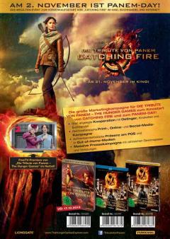 Studiocanal GmbH STUDIOCANAL und Oetinger starten Ticketvorverkauf für DIE TRIBUTE VON PANEM – CATCHING FIRE mit großem Event-Tag, Bild 1 Medien STUDIOCANAL und Oetinger starten Ticketvorverkauf für DIE TRIBUTE VON PANEM – CATCHING FIRE mit großem Event-Tag - News, Bild 1