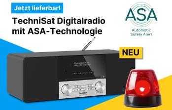 Marke: TechniSat Erstes DAB+ Digitalradio mit ASA-Warnsystem von Technisat, Bild 1 HiFi Erstes DAB+ Digitalradio mit ASA-Warnsystem von Technisat - News, Bild 1