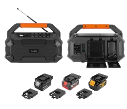 Marke: TechniSat Neues Technisat-Digitalradio mit 2,4-Zoll-Display und Wechselakkusystem, Bild 1 HiFi Neues Technisat-Digitalradio mit 2,4-Zoll-Display und Wechselakkusystem - News, Bild 1