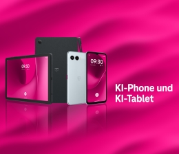 Produktvorstellung KI-Phone und KI-Tablet: Telekom mit zwei neuen Mobilgeräten - News, Bild 1