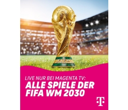 TV Fußball-WM 2030: Telekom zeigt über MagentaTV wieder alle Spiele - News, Bild 1