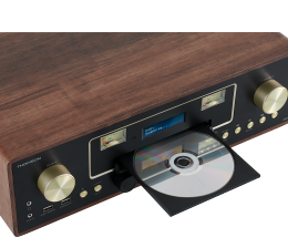 HiFi Mikro-Hi-Fi-Anlage im Retro-Look mit CD-Player, Digitalradio und Bluetooth - News, Bild 1