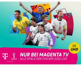 TV Fußball-WM 2022: MagentaTV zeigt alle 64 Spiele in Ultra-HD, Bild 1 TV Fußball-WM 2022: MagentaTV zeigt alle 64 Spiele in Ultra-HD - News, Bild 1