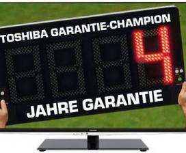 TV Toshiba bietet „Garantie-Champion-Aktion“ zur EM, Bild 1 TV Toshiba bietet „Garantie-Champion-Aktion“ zur EM - News, Bild 1