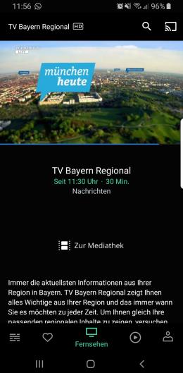 TV Waipu.tv ab sofort mit personalisiertem bayerischen Regionalfernsehen, Bild 1 TV Waipu.tv ab sofort mit personalisiertem bayerischen Regionalfernsehen - News, Bild 1