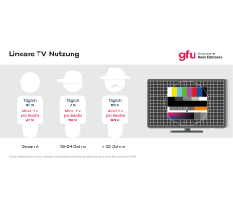 Marke: „Was guckst du?“: TV-Nutzung im Wandel - Welche Rolle Streaming spielt, Bild 1 TV „Was guckst du?“: TV-Nutzung im Wandel - Welche Rolle Streaming spielt - News, Bild 1