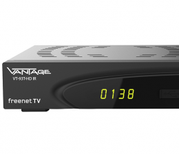 Vantage DVB-T2-Receiver Vantage VT-93 T-HD IR kommt in den Handel - Fit für Freenet TV, Bild 1 TV DVB-T2-Receiver Vantage VT-93 T-HD IR kommt in den Handel - Fit für Freenet TV - News, Bild 1