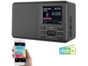 HiFi Mobiles Digitalradio mit DAB+ und UKW, LCD-Farbdisplay - News, Bild 1
