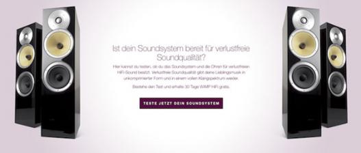 WiMP HiFi Neue Website bietet Qualitätstest für HiFi-Sound, Bild 1 HiFi Neue Website bietet Qualitätstest für HiFi-Sound - News, Bild 1
