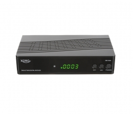 Xoro Kompakter Sat-Receiver von Xoro mit Twin-Tuner und USB-Aufnahme, Bild 1 TV Kompakter Sat-Receiver von Xoro mit Twin-Tuner und USB-Aufnahme - News, Bild 1
